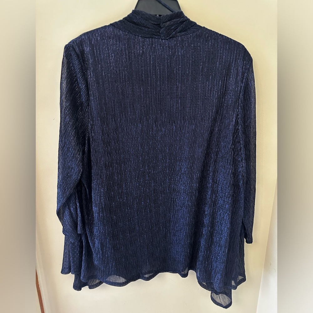 R&M Richard’s Woman, size 2x. Excellent condition/like new. Navy mo - Picture 3 of 3